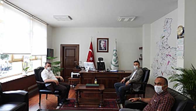 “Sarı’dan DSİ 3. Bölge Müdürüne Ziyaret” 
