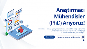 4 bin 500 TL burs ile araştırmacı mühendisler aranıyor