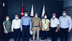 BAŞKAN KELEŞ, HİZMET-İŞ VE ÖZÇELİK-İŞ SENDİKALARINI ZİYARET ETTİ