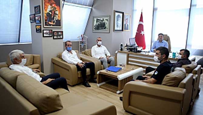 Essen’den itfaiye teşkilatına teşekkür ziyareti