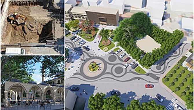 Geyve Meydan projesinde çalışmalar başladı