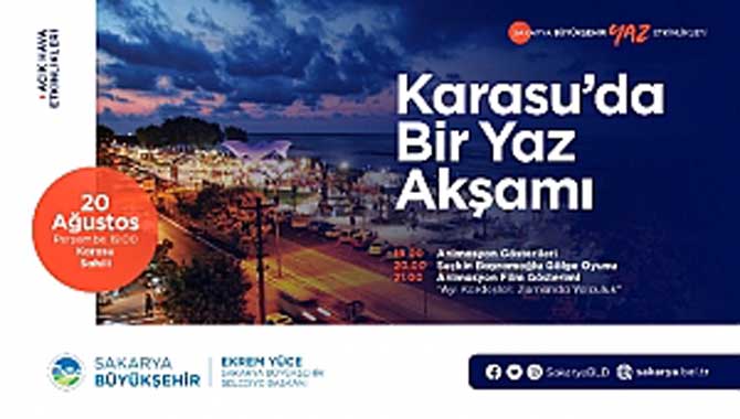 Karasu kültür programlarına ev sahipliği yapacak