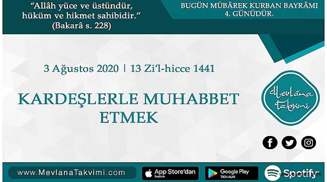 KARDEŞLERLE MUHABBET ETMEK