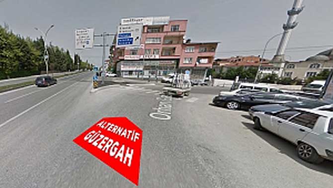Köprülü kavşak için trafik alternatif güzergâhlardan sağlanacak