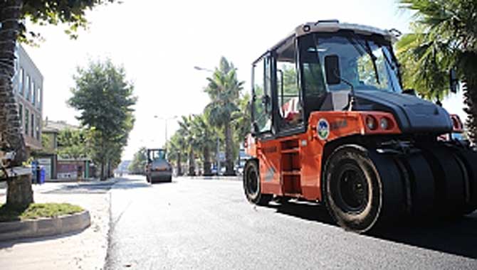 Palmiye Caddesi yeni yüzüne kavuşuyor