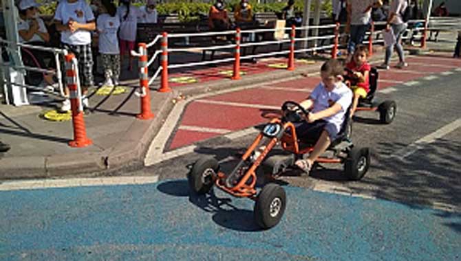 TÜBİTAK Destekli Proje Serdivan Trafik Park’a Misafir Oldu