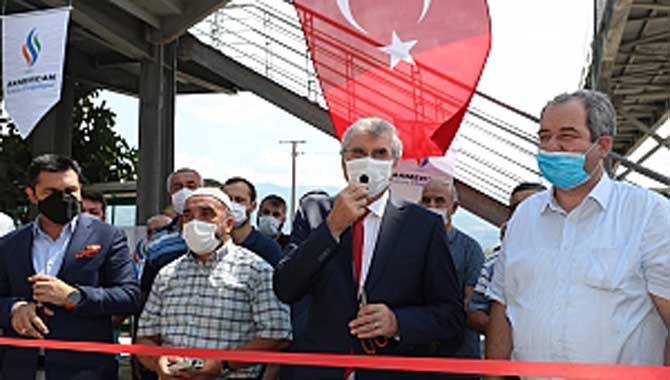 Yeni doğalgaz hattımız mahallemize hayırlı olsun