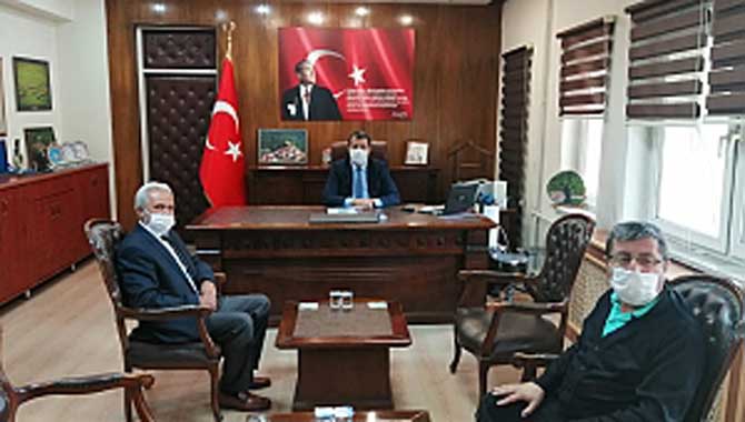 Başkan Güneş'ten Taraklı Kaymakamına Ziyaret 