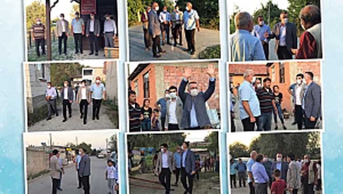 Başkan Işıksu’dan Karaköy Çıkarması 