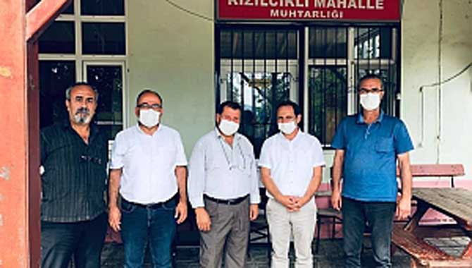 BAŞKAN KELEŞ, SERDİVAN İLÇESİNDEKİ MUHTARLARI ZİYARET ETTİ 