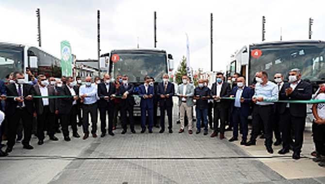 Başkan Yüce direksiyona geçti 