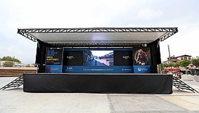 Bisiklet şampiyonası tanıtım tırı Sakarya’dan yola çıktı 