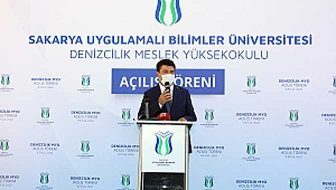 Denizcilik MYO törenle açıldı 