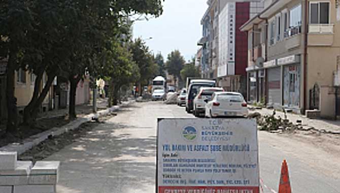 Kol Sokak’ta dönüşüm çalışmaları başladı 