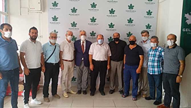 Saadet Partililer, Gelecek Partilileri ziyaret etti 