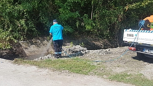 Sapanca Belediyesi Larva İlaçlaması Yapıyor 