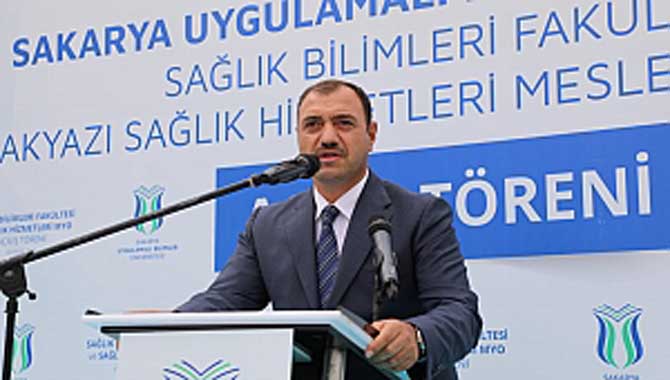 SUBÜ Bünyesindeki Akyazı Sağlık Bilimleri Fakültesi ve Sağlık Hizmetleri MYO’nun Açılışı Yapıldı 