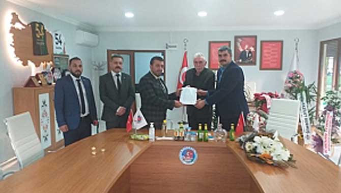 BÜYÜK BİRLİK PARTİSİNDEN SAKARYA MUHTARLAR FEDERASYONUNA ZİYARET 