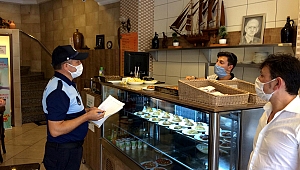 Büyükşehir Zabıta’dan maske ve hijyen denetimi 