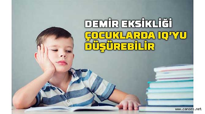 Çocuklarda Demir Eksikliği IQ'yu Düşürebilir