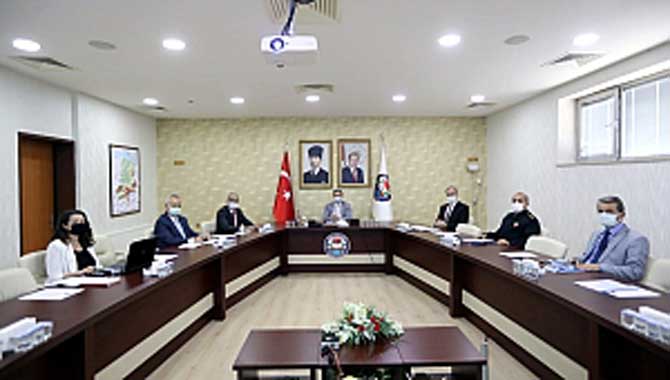COVİD-19 İle Mücadelede İlimizdeki Son Gelişmeler Değerlendirildi 
