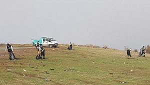 Her Hafta Yetmiş Dönüm Alan Karış Karış Temizleniyor 