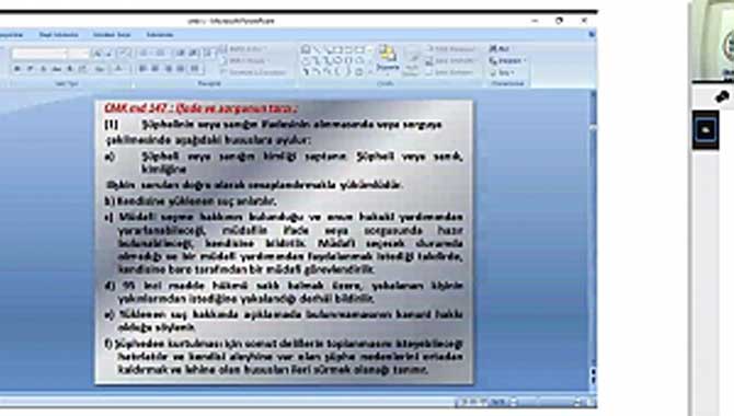 Baroda online CMK eğitimi yapıldı 