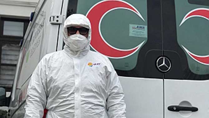 Büyükşehir ekipleri temaslı vatandaşları sınava ulaştırdı 