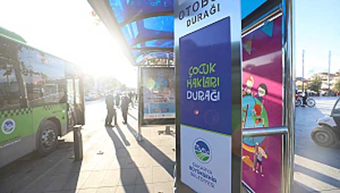 ‘Çocuk Hakları Durağı’ farkındalık oluşturuyor 