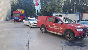 Destek tırı İzmir'e ulaştı 