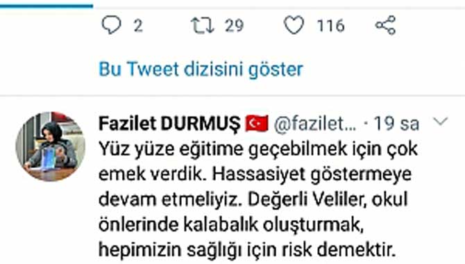 Durmuş’tan Velilere Önemli Tavsiyeler 