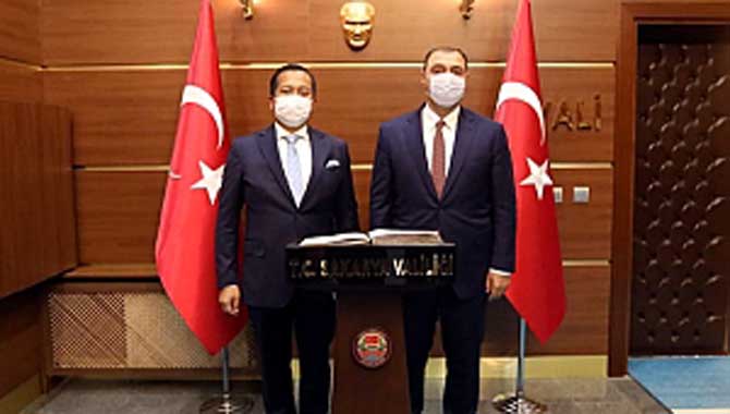 Endonezya Büyükelçisinden Vali Çetin Oktay Kaldırım’a Ziyaret 