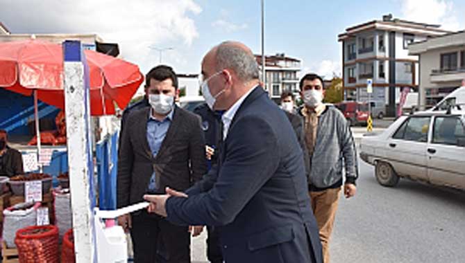 ERENLER BELEDİYE BAŞKANI FEVZİ KILIÇ ÇARŞAMBA PAZARINI GEZDİ 