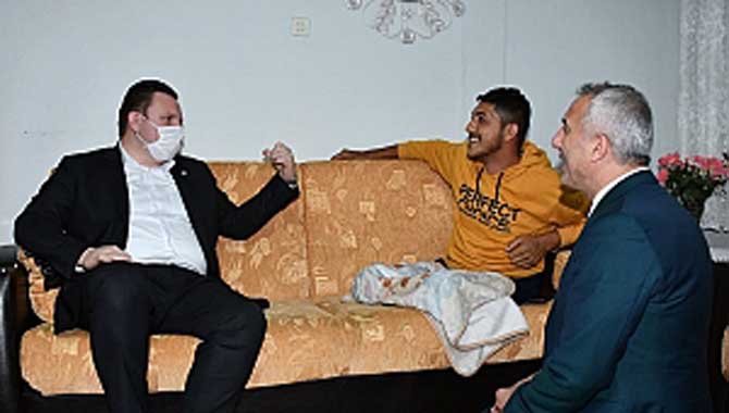 FATİH ÜRETMEN'E ZİYARET 