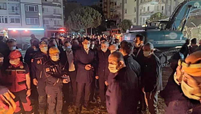 “İzmir’in ve İzmirli kardeşlerimizin yanındayız” 