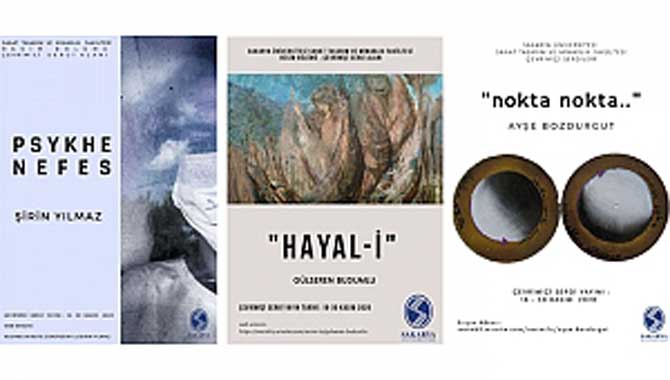 Sanat Tasarım ve Mimarlık Fakültesi Akademisyenlerinden Kişisel Sergiler 