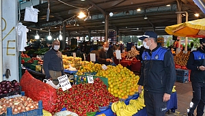 Sapanca Zabıtasından Maske ve Sosyal Mesafe Denetimi 