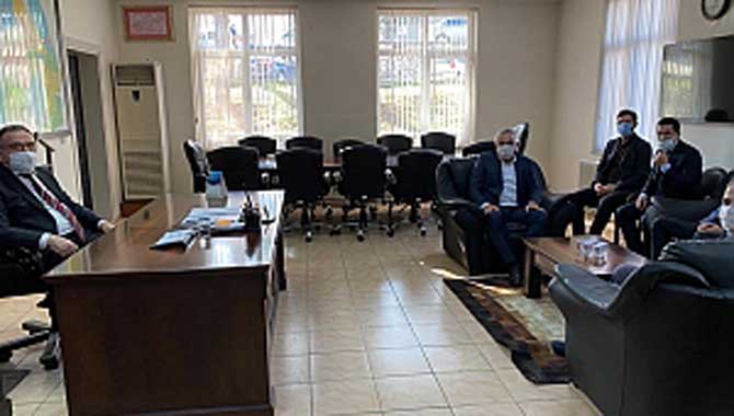 Serdivan Deva'dan Kaymakam ve Emniyet'e ziyaret... 