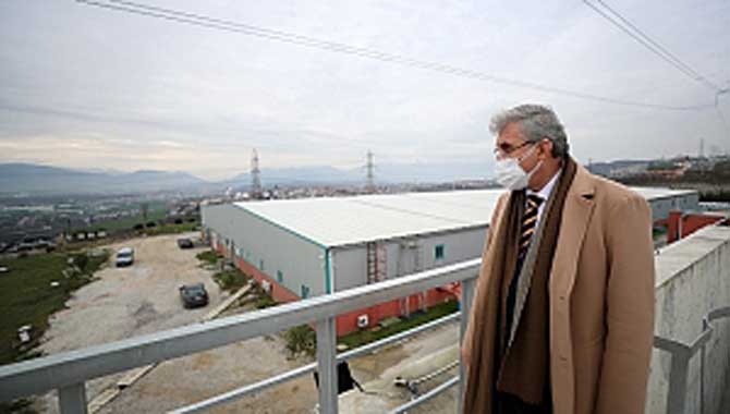 Başkan Yüce, isale çalışmalarını yerinde inceledi.