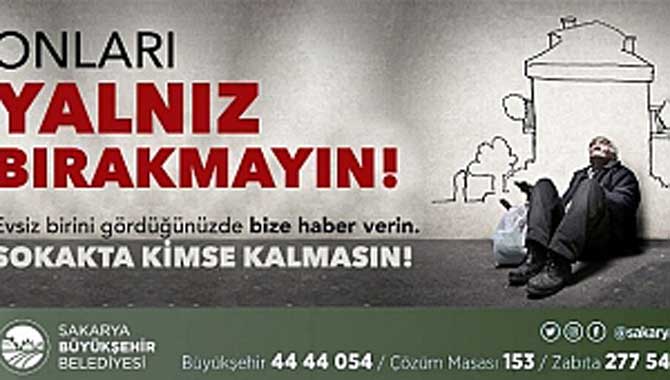 Büyükşehir’den ‘Sokakta kimse kalmasın’ çağrısı