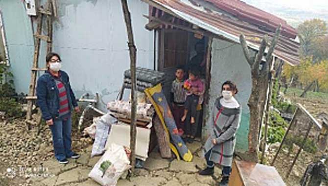 CHP'den İHTİYAÇ SAHİBİ AİLEYE YARDIM: