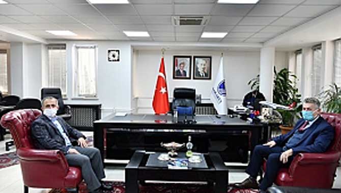 Çorbacı’dan Rektör Savaşan’a Ziyaret