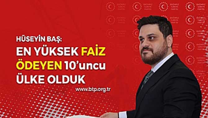  En yüksek faiz ödeyen 10'uncu ülke olduk