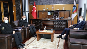 İl Jandarma Komutanı’ndan Alemdar’a Ziyaret 