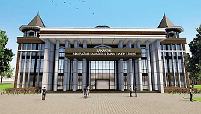 Şehrin yeni eğitim külliyesi hızla yükseliyor