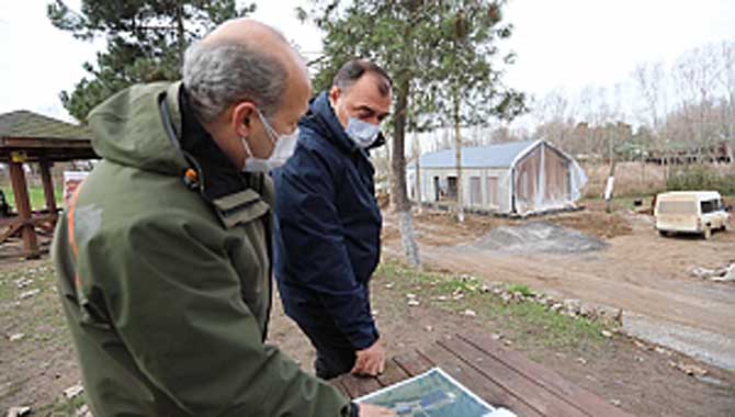 Vali Çetin Oktay Kaldırım Acarlar Longozu Projesini Yerinde İnceledi 