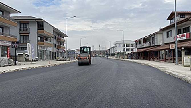 2 günde 4 bin ton asfalt