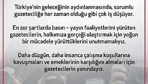 Günü'nüzü içtenlikle kutluyoruz.