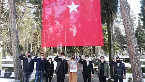 ÖNCÜ GENÇLİK, OKKAN’I MEZARI BAŞINDA ANDI