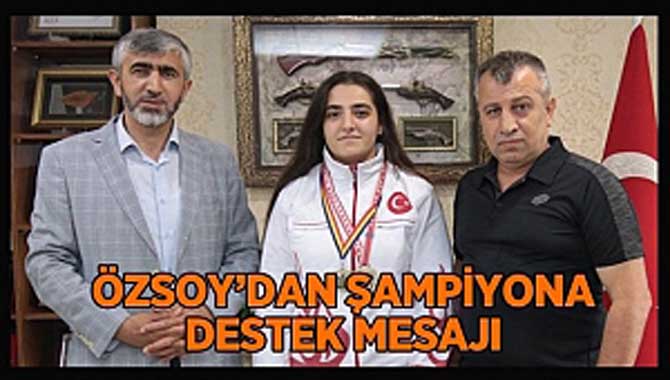 ŞAMPİYONA YOĞUN DESTEK